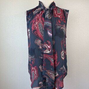 Tilden Sleeveless Button Down Top Size M EUC